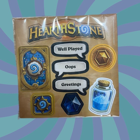 BlizzCon 2018 Goody Bag Exclusive Hearthstone Magnet Set - Picture 1 of 2